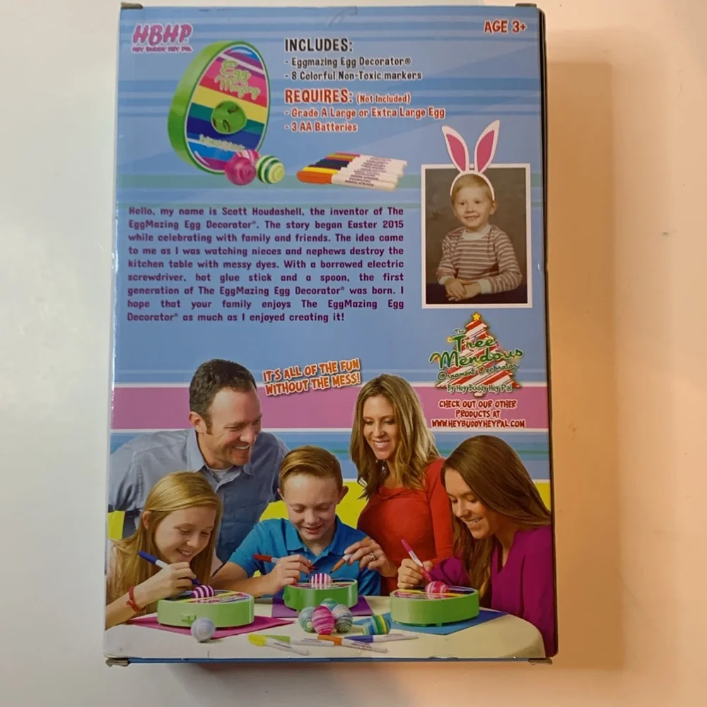 HBHP Hey Buddy Hey Pal Egg Mazing No Messy Dyes Ages 3+ Nee - Picture 2 of 7